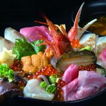 お魚いちば おかせい - 料理写真:特選女川丼