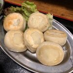 Taishuu Izakaya Daikakumei Areya Koreya - 丸餃子定食の餃子