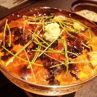 杜若 - 生湯葉とウニ  ジユレソース
