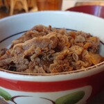 すき家 - ミニモーニングの牛丼