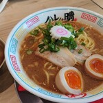 ハレノチ晴 - 2010_ハレノチ晴_から揚げ定食@980円_鶏しぼりそば(大盛)+50円、から揚げ3個、白ごはん