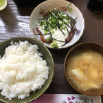 居喰処 光 - 2020/10/24
      本日の日替り いも汁山かけ定食 500円