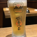 Tsurukame Juuban - 生ビール 250円。