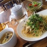 ヴィーガンカフェ - パスタランチ