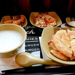 麺 香厨 - そぼろ餅昼食セット
