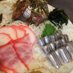宮崎料理きかんたろby侍 - お刺身盛り合わせ店長まかせ