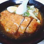 ドライブイン路傍 - とんかつラーメン1150円