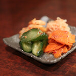 にくがとう - キムチの盛り合わせ☆