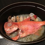 界 熱海 - アクアパッツァか