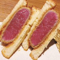 焼肉 うしみつ 恵比寿本店 - ヒレカツサンド