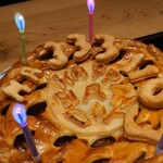 肉料理ふくなが - アップルパイ(自家製)