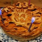 肉料理ふくなが - アップルパイ(自家製)