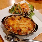 ルブーケガルニ - 鶏とキノコのグラタン