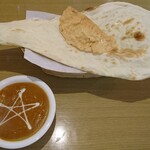 ニュースター - プレーンナン＆チキンカレー