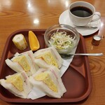 Ikeda Ya Kohi - モーニング･ミックスサンドイッチ（500円）