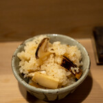うを徳 - 2020.10 信州松茸の炊き込みご飯