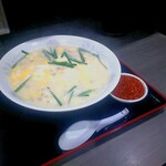 辛麺屋 桝元  - 白い辛麺、スタンダード、こんにゃく麺、25辛(¥1,300)