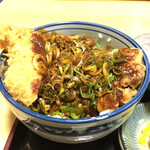 Mishimaya Honten - ネギ味噌かつ丼