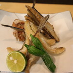 季節料理 よし野 - メゴチ唐揚げ
