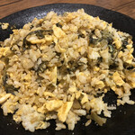 Takoyaki Haiboru Sakaba Hisago - たっぷり玉子の高菜チャーハン（450円＋税）