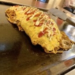 Okonomiyaki Yakisoba Fuugetsu - オム焼きそば　デカいぞ！