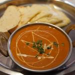インドラディップ - チーズナンランチ～今日は激辛ダルカレーで
