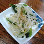 大衆中華 宝来 - 定食の小鉢