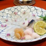 新和食 きくい - 天然とらふぐてっさ(１人分)