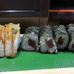 葵 - 穴子、鉄火巻