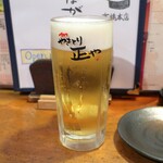 やきとり 正や - 熟撰生ビール
