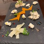 円山オジャ - チーズ盛り合わせ
