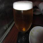 Bistro Panda - ビールもグラス冷えてます～