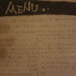 Bistro Panda - メニュー