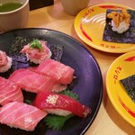 スシロー - 鮪七貫盛り うに