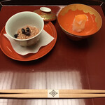 赤坂 菊乃井 - お赤飯と紅白なます