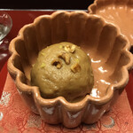 赤坂 菊乃井 - 風呂吹き小蕪の胡桃味噌