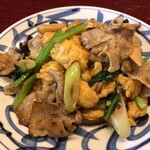 中華風家庭料理 ふーみん - ふーみん(豚肉とキクラゲの玉子炒め定食)