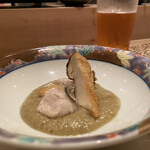 艪 - 松茸のフライ　牡蠣ソース