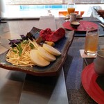 佐賀牛 季楽 銀座  - 鉄板焼き　フィレ＆野菜
