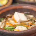 魚平 - お魚のお出汁でキノコ鍋♪