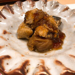 うを徳 - 岩手の秋刀魚とぬかごと梅干、明石の鯛の煮こごり