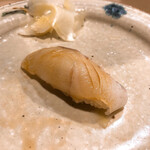 うを徳 - 余市松皮鰈のにぎり