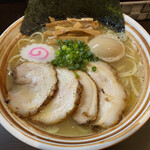 麺と餃子の工房 麺屋食堂 - 麺屋らぁ麺 塩 ¥1100