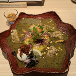 バガワーン カレー - 永遠のフワっとカマスビターカリー　1150円
      （具材は色々変わってます）　　　　