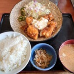 ししとう - チキン南蛮定食　タルタルソース　¥900