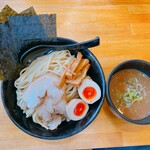 えび豚骨ラーメン 真面目 - 濃厚魚介豚骨つけ麺