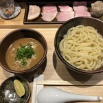 中華蕎麦 とみ田 - つけめん+特選全部乗せトッピング+塩・へべす