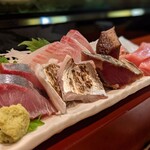 アナゴちらし小町 - お刺身盛り合わせ