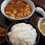 旬彩中華工房 - ランチの麻婆豆腐セット