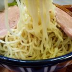 雨は、やさしく - つけ麺の麺